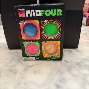 Nee Doh FAB FOUR Kids Squishy
